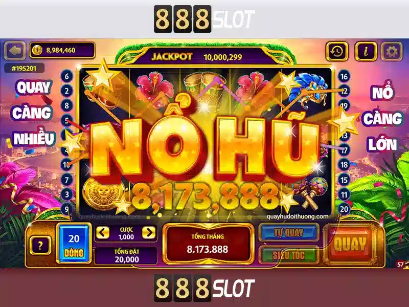Trải Nghiệm Slot Đỉnh Cao Với 888SLOT