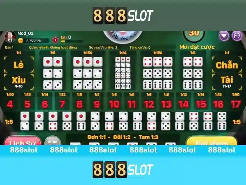 trải nghiệm cá cược 888slot