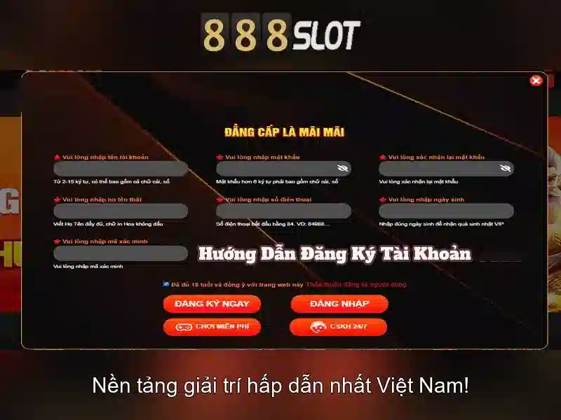 trải nghiệm game bài 888slot